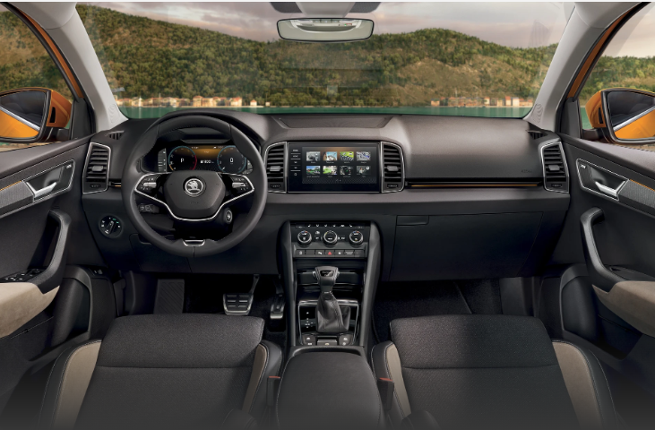 Karoq Ambition interiér